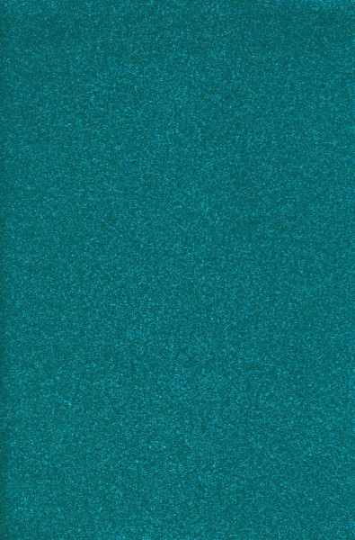 1054057 Moosgummiplatte Glitter türkis 200x300x2mm