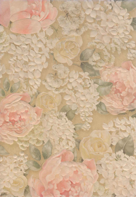 80064000 Hintergrundpapier A4 Englische Rose