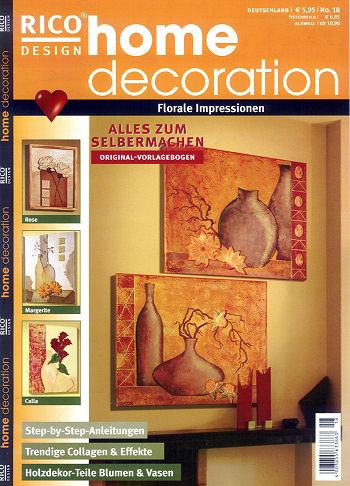 232180000 Rico Design home decoration Florale Impressionen