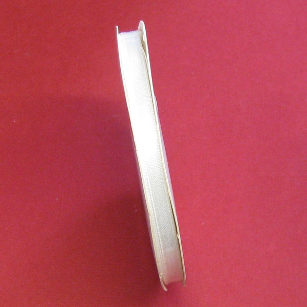 6309003 Satinband 6mm weiß 10m