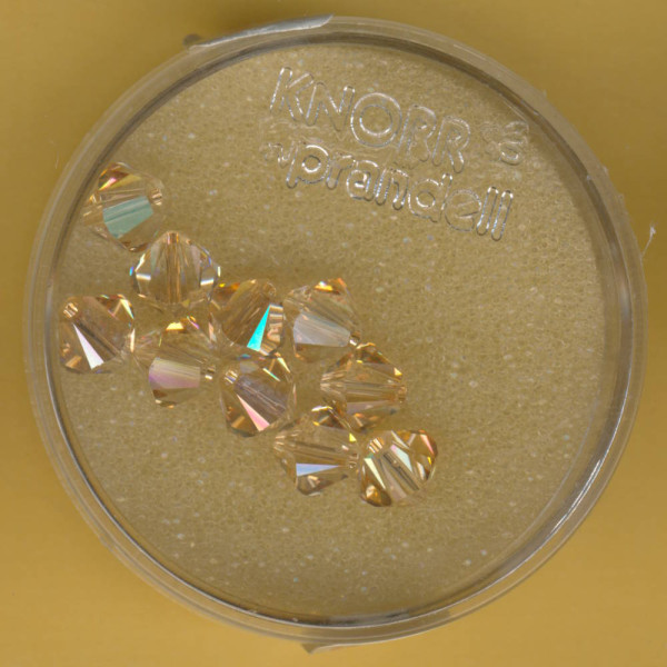 2207804 Swarovski Kristallschliffperlen 6mm golden shadow 10 Stück