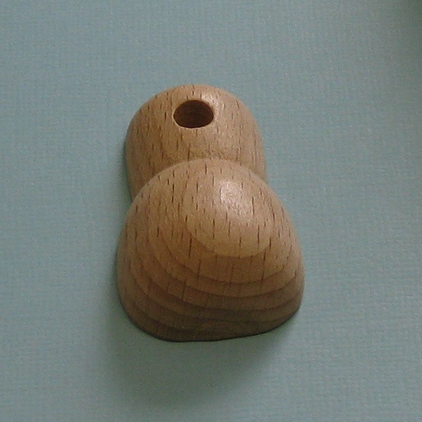 6806222 Holzschuh für Figuren 46x21x12,5mm