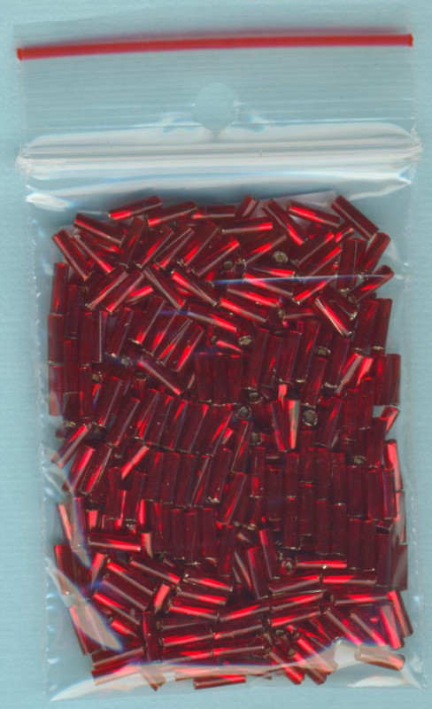 20096097 Glasstifte 6mm gedreht rot 15g