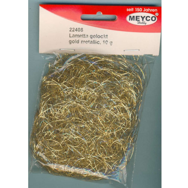 22408 Engelshaar gelockt gold metallic 10g