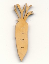 Holz-Deko Karotte 4cm