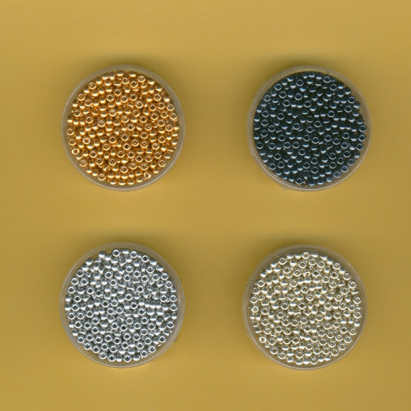 Miyuki Rocailles 8/0 3mm metallic