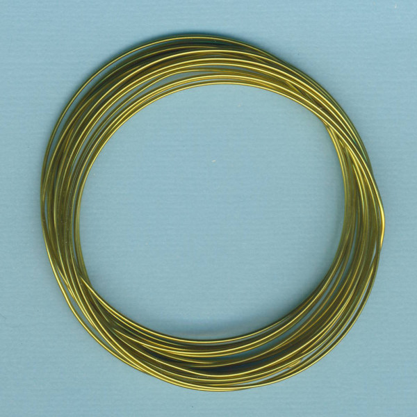 4402-0893 Modellierdraht 0,8mm gold 3m