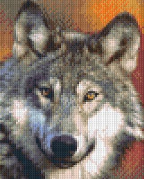 804020 Pixelhobby Klassik Set Wolf 2