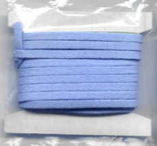 2250051 Veloursband 3mm hellblau 3m