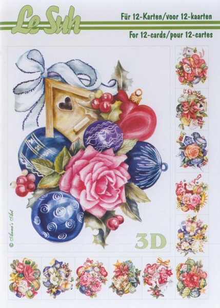 3D Motivbuch Weihnachtsphäre