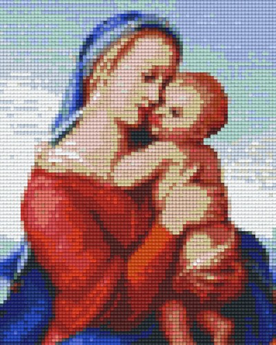 804118 Pixelhobby Klassik Set Maria mit Kind