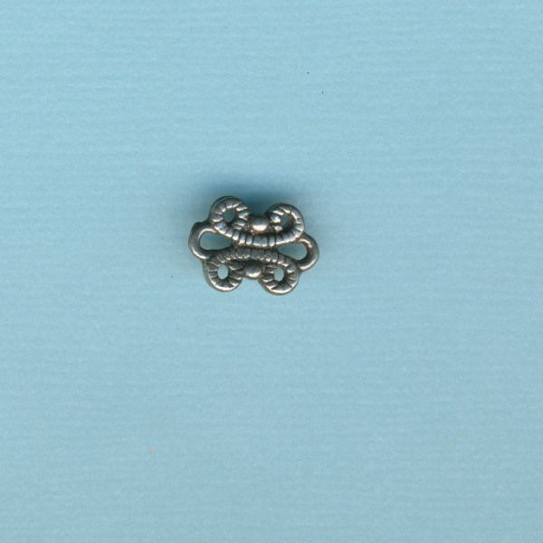 2143949 Armband Zwischenstück Ornament 12x9mm altsilber