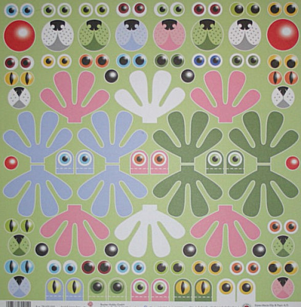 78670000 Scrapbook Papier Eyes & Noses