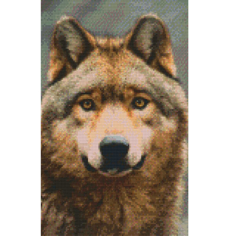808090 Pixelhobby Klassik Set Wolf braun