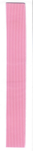 70170214 Wachsstreifen rund 200 x 2mm rosa 13 Stück