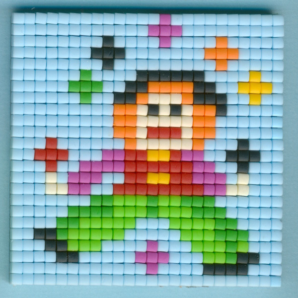 77624 Pixelhobby Klassik Set kleine Basisplatte Clown