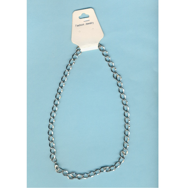 142004911 Metall Collier ca. 50cm platin