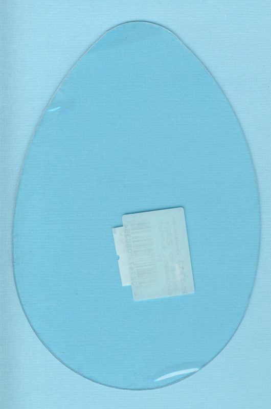 293214 Acryl Einlegescheibe Ei 14cm