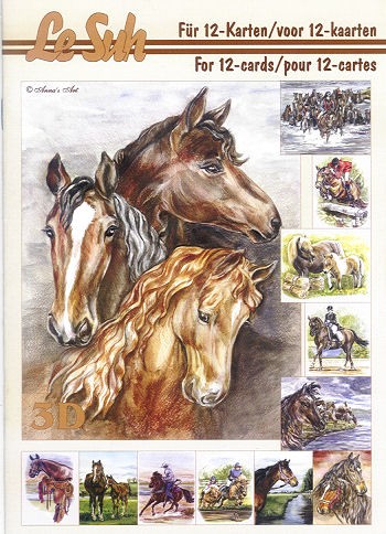 3D Motivbuch Pferde A5