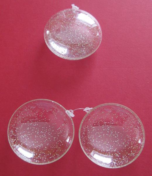 35950 Acrylform Medaillon Flitter 7cm teilbar