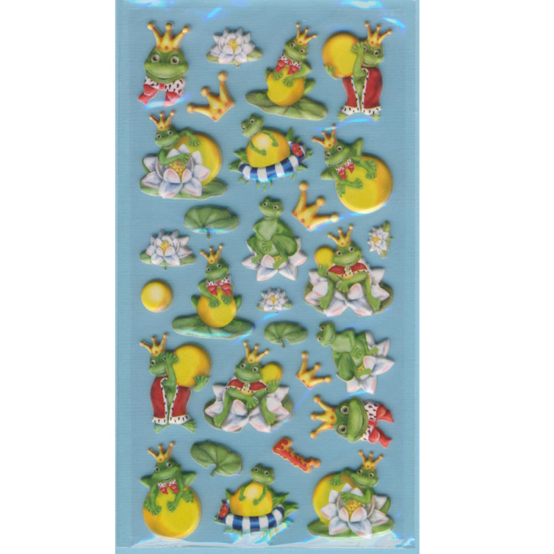 3451185 Creapop Softysticker Froschkönig