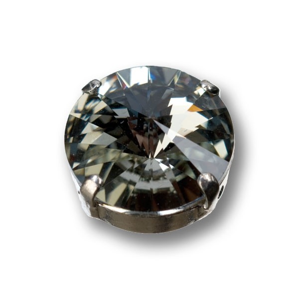 Swarovski Glasstein 13mm black diamond