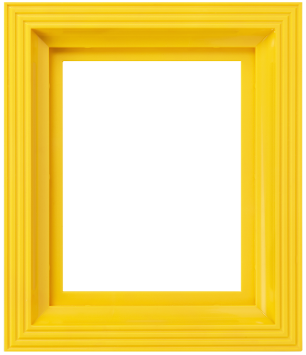 20057 Pixelhobby Kunststoffrahmen 1 Grundplatte gelb