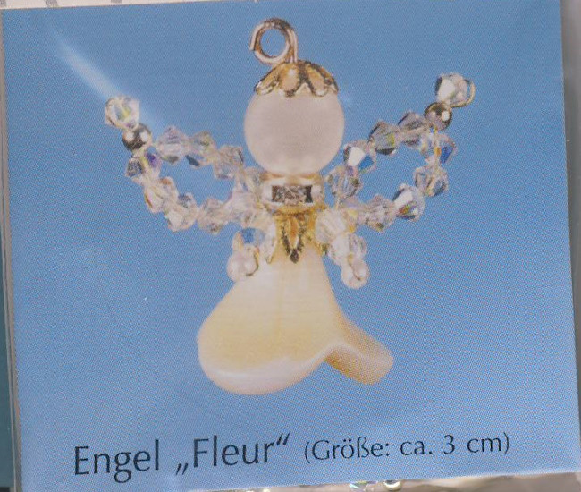018004 Perlen Bastelset Engel Fleur 3cm