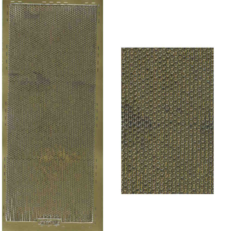 pu416g Sticker Linien 36 gold
