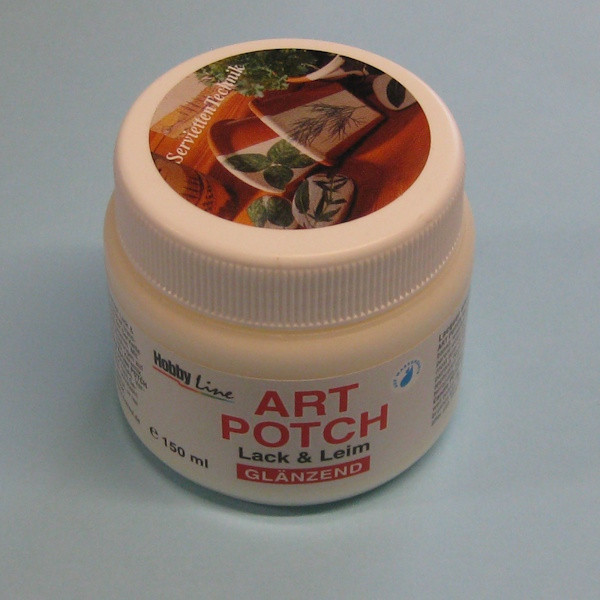 49151 ART POTCH Lack und Leim glänzend 150ml