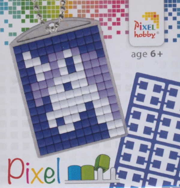 23028 Pixelhobby Medaillon Set Einhorn