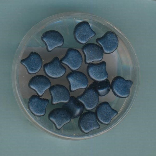 17222w_Ginko-Beads-7,5mm-dunkelblau-5g