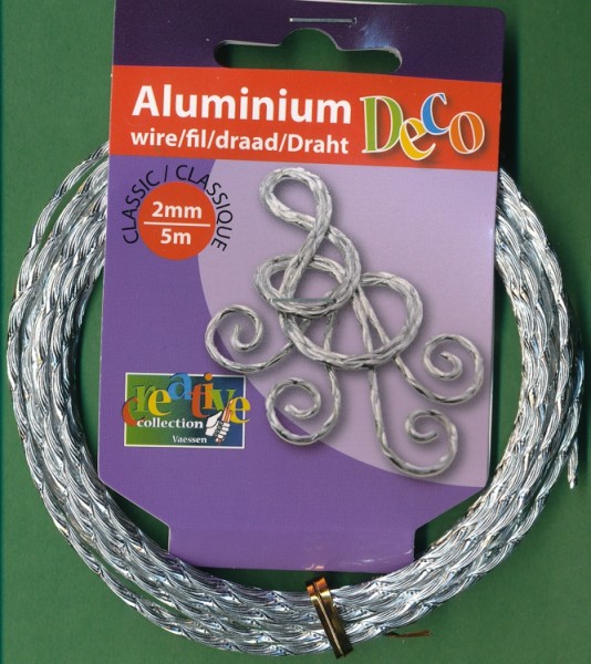 Aludraht 'Classic' 2,0mm silber