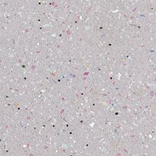 Moosgummiplatte Glitter weiß