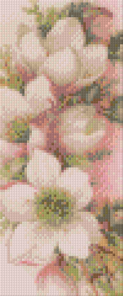 803006 Pixelhobby Klassik Set Rosa Blumen