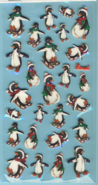 3451217 Creapop Softysticker Lustige Pinguine