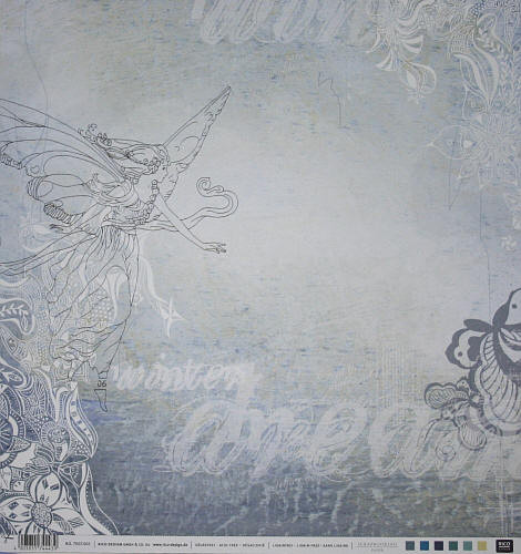 7007001 Scrapbook Papier Winter Dream 30,5x30,5cm