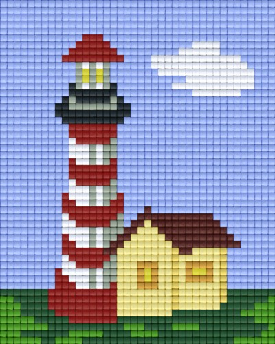 801165 Pixelhobby Klassik Set Leuchtturm 4
