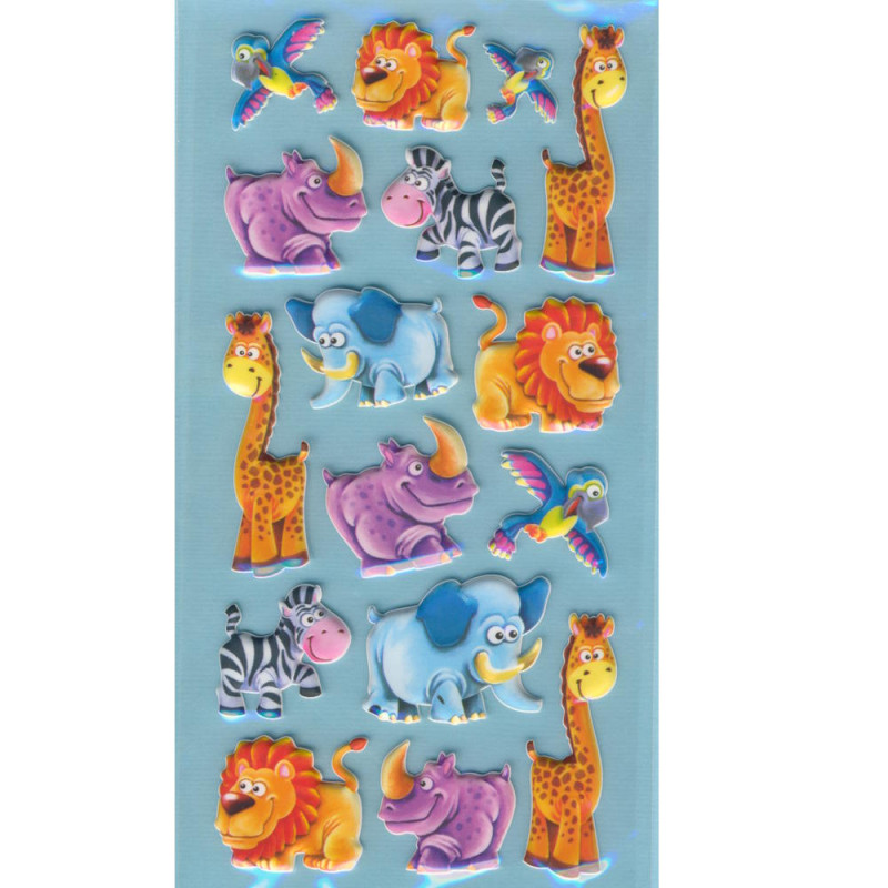 3451238 Creapop Softysticker Tiere Afrika