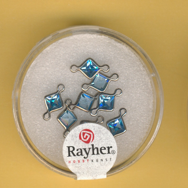 14296825 Swarovski Accessoires Raute 11mm aqua 8 Stück