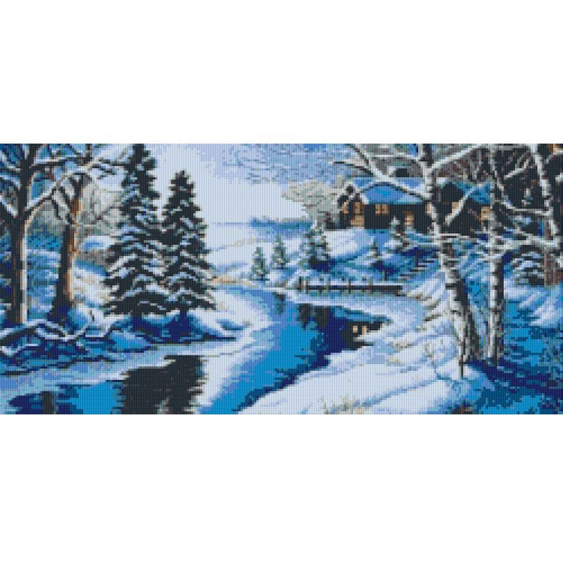 815009 Pixelhobby Klassik Set Winterlandschaft