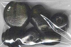 3860133 Design Glasperlen ca. 2cm schwarz