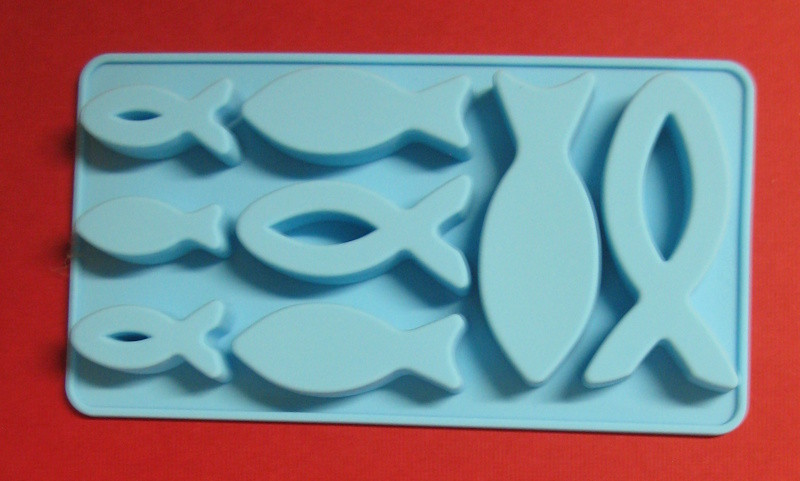 2007031 Soapyfun Silikon Gießform Fische