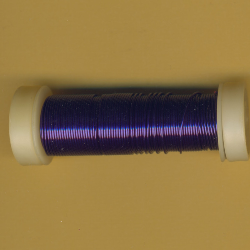 8410-661 Lackdraht 0,5mm blau 10m