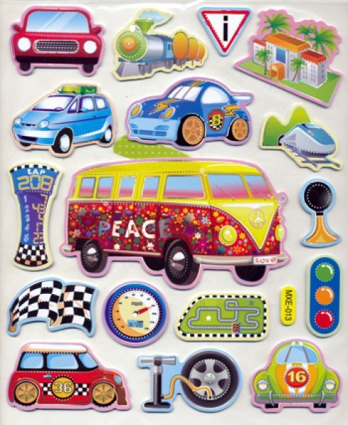 HobbyFun 2D-Sticker XL Autos