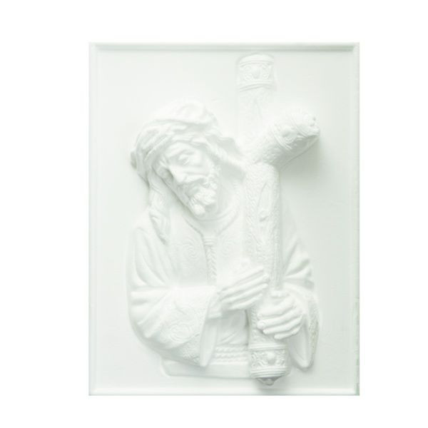 453103361 Styropor Christusbild 36x27,5x6cm