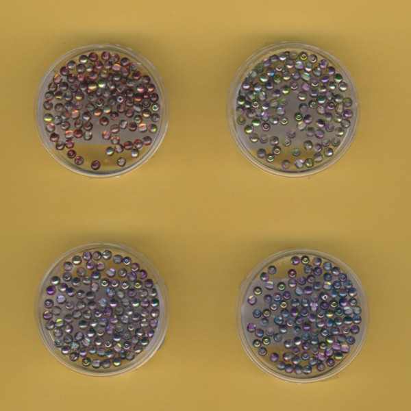 Glasperlen 3mm Crystal Magic