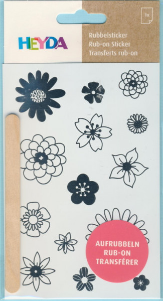 3780969 Rubbelsticker Blumen