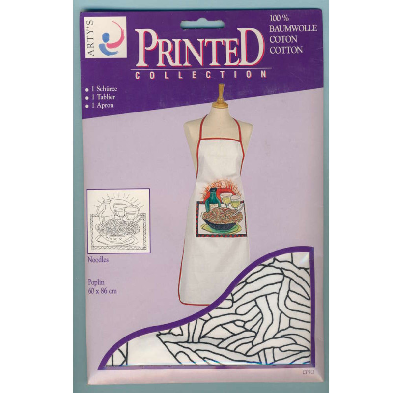 cpv3 Printed Collection Schürze Noodles