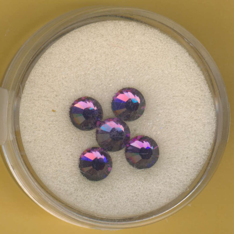 1121-06164 Swarovski Klebesteine 6mm amethyst 5 Stück